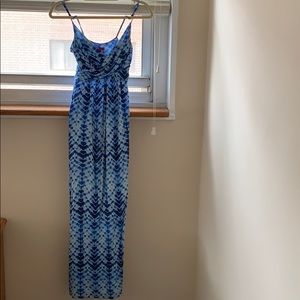 5/48 tie dye, spaghetti strap, maxi dress